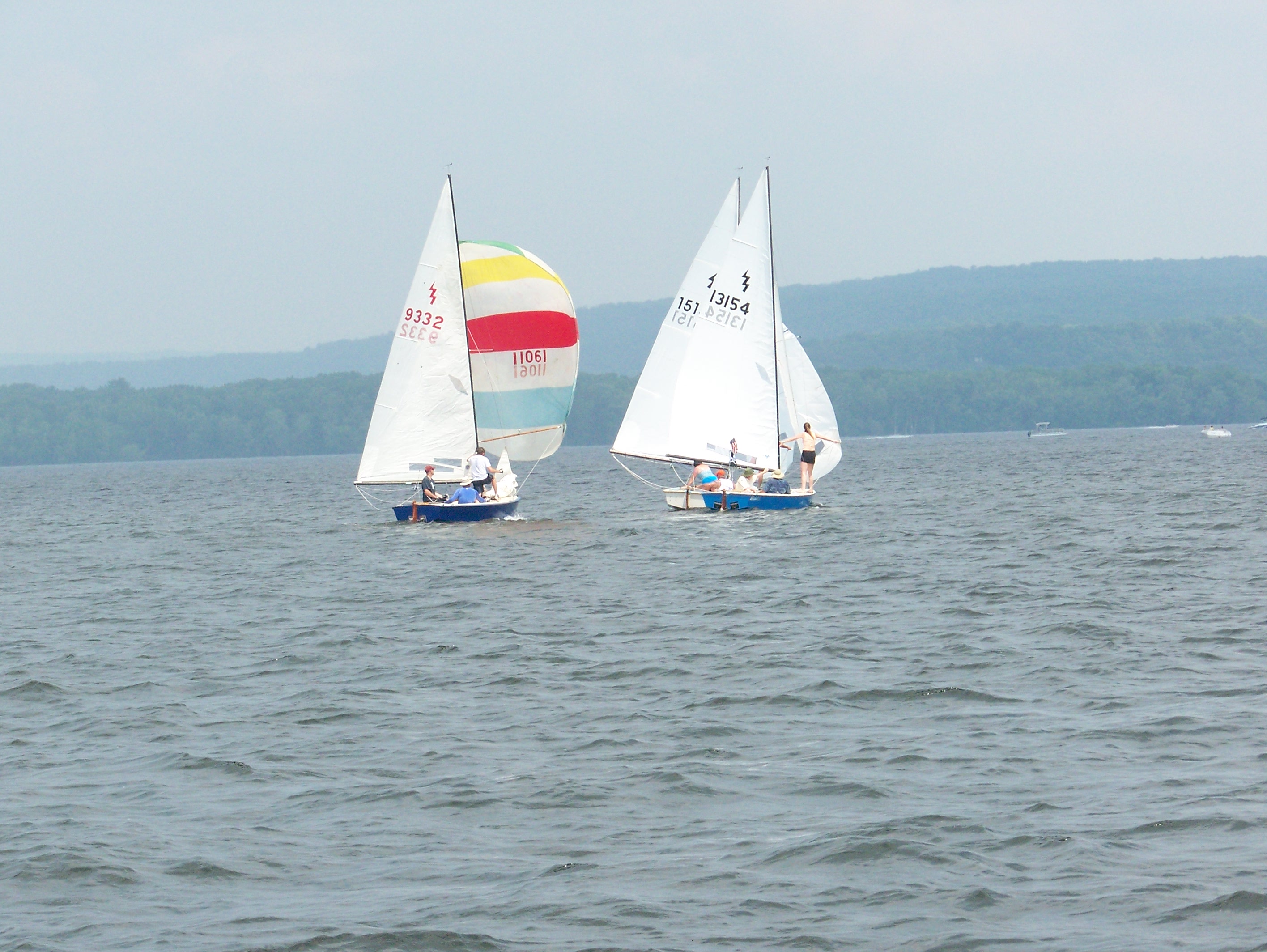 Lake Delta Yacht Club Sailstice event