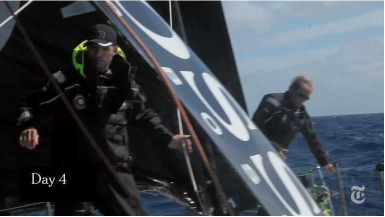 New York Times Sailing Video Report IMOCA Ocean Masters