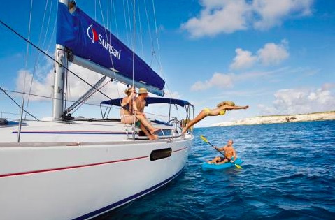Excited Sunsail BVI Charter Winners Hail from Lake Michigan