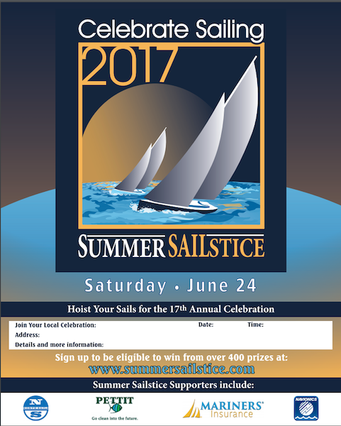 Summer Sailstice poster