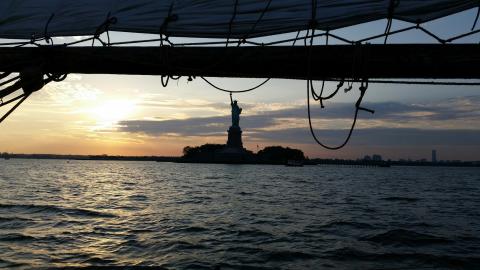 NY Harbor evening sail