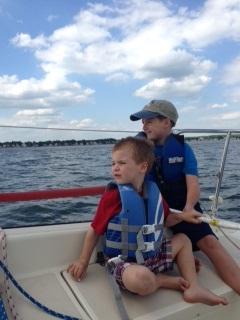 Sailing with the Boys!