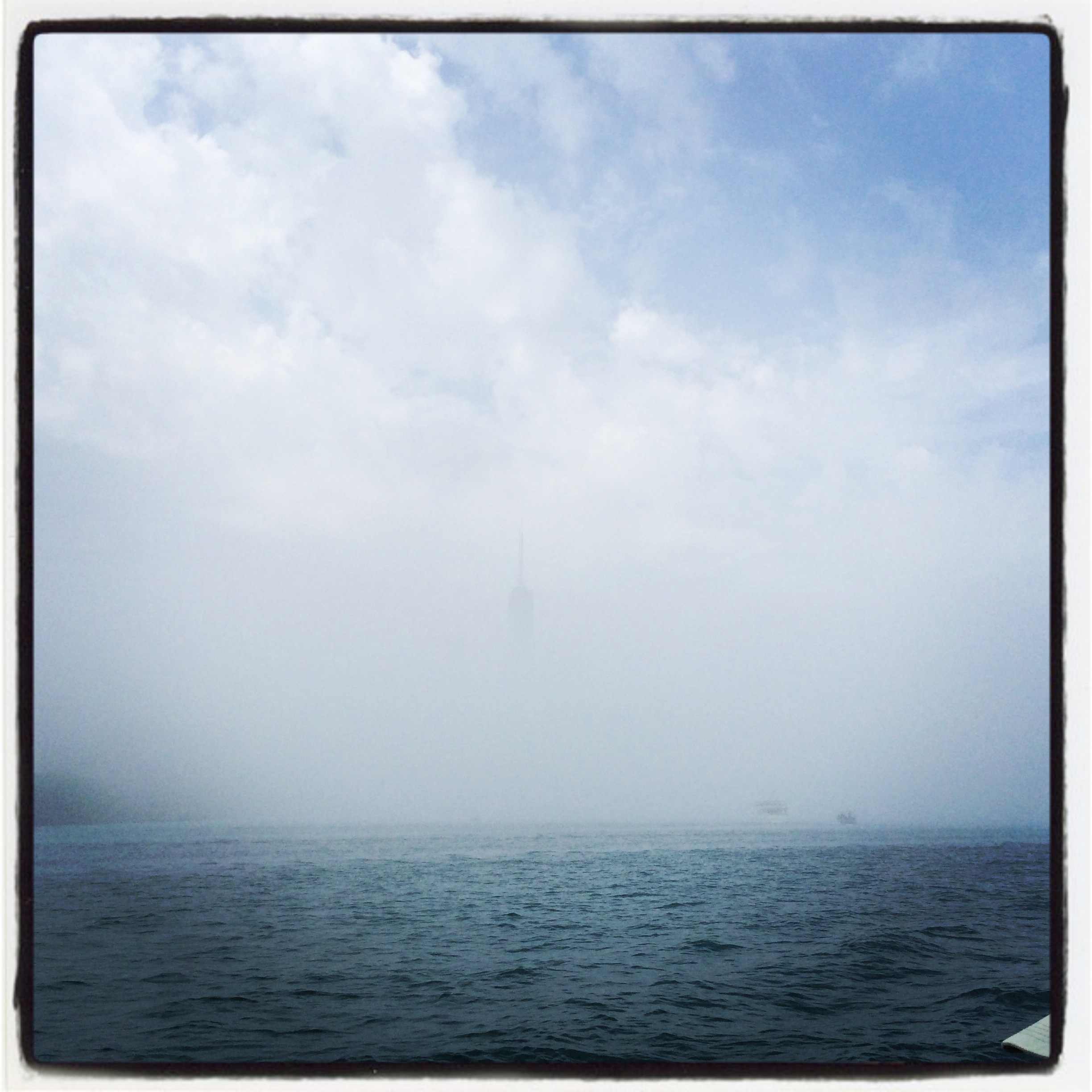 Chicago Foggy Sailing