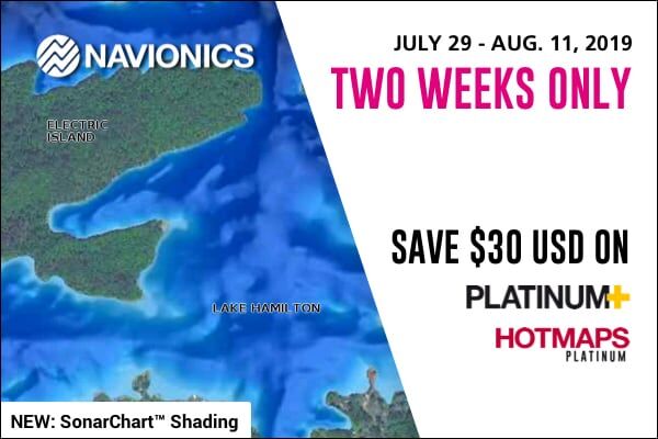 Alert! 'Two Weeks only' Sale at Navionics