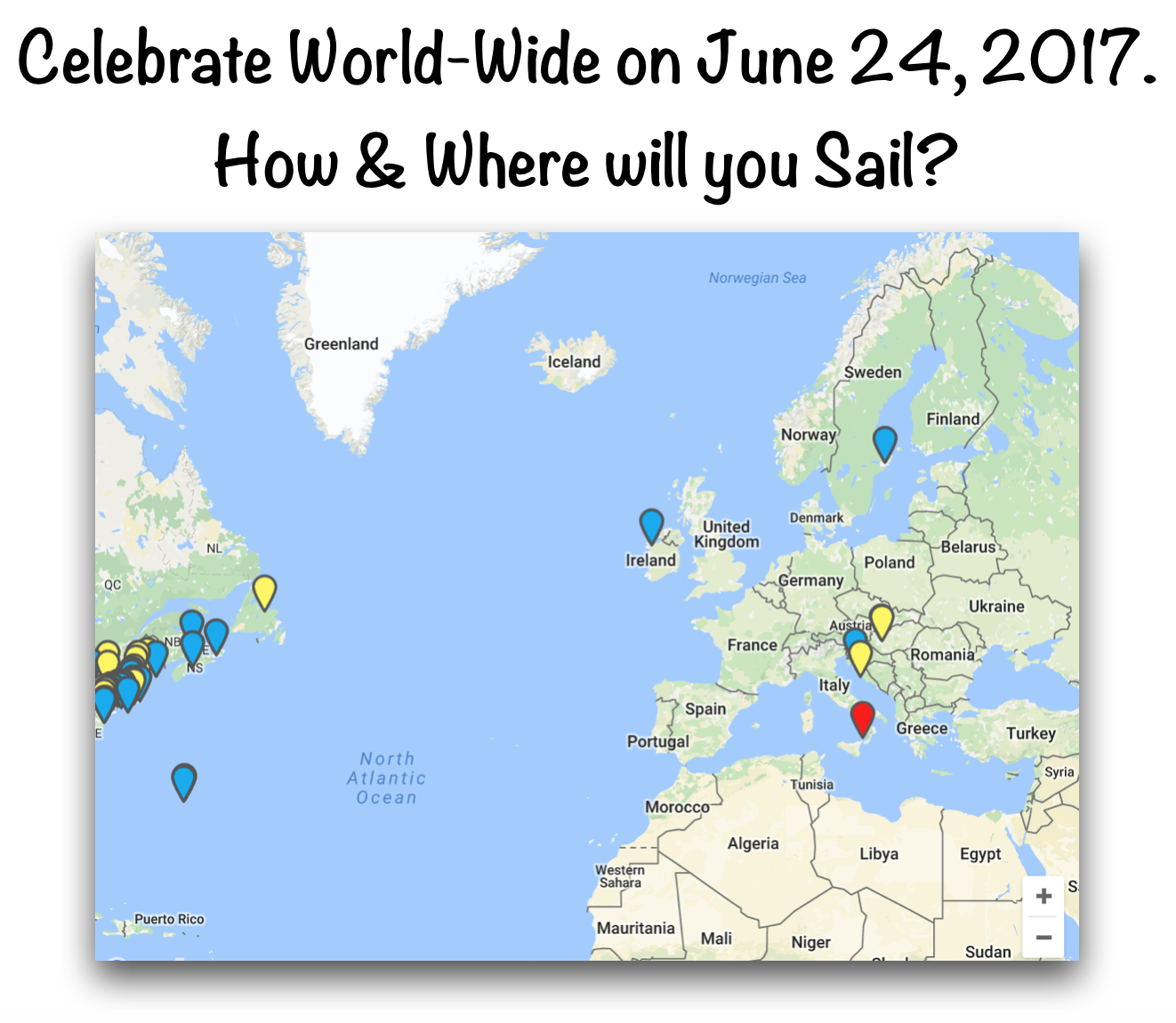 Sailors Across the Globe Celebrate Summer Sailstice!