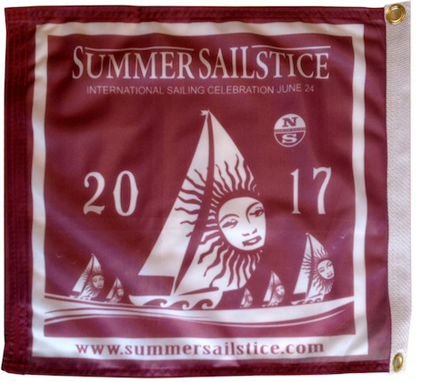 Todd Wins A 2017 Summer Sailstice Burgee! How, you ask?...