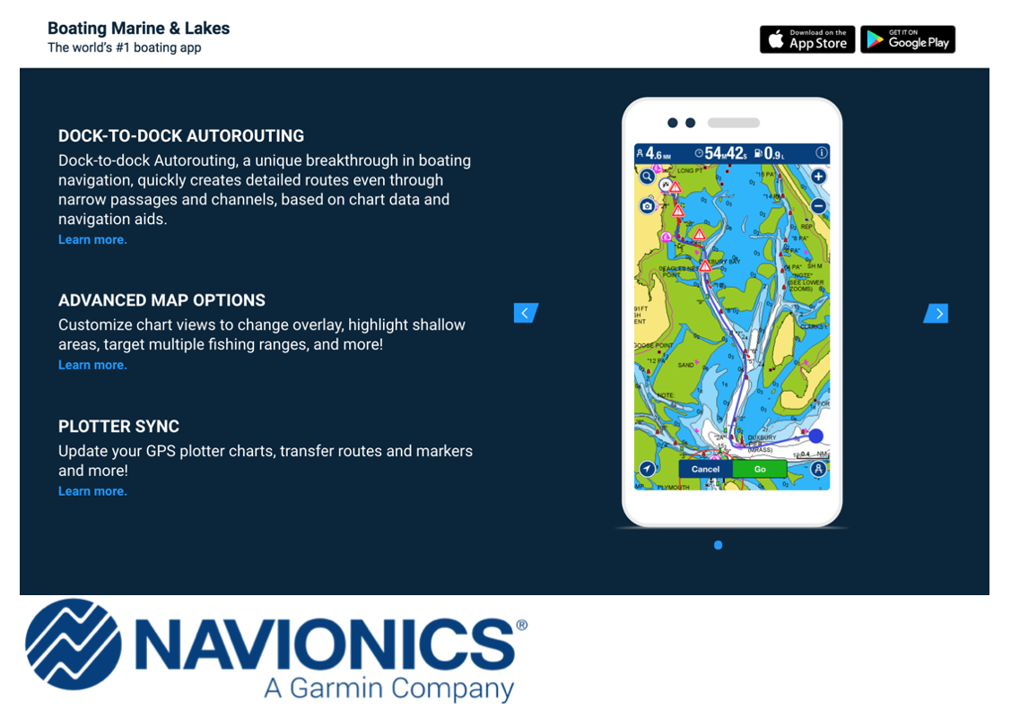 Navionics Features