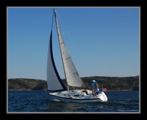 D E Lake sailing