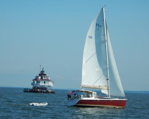 Chesapeake Hunter Sailstice Raft
